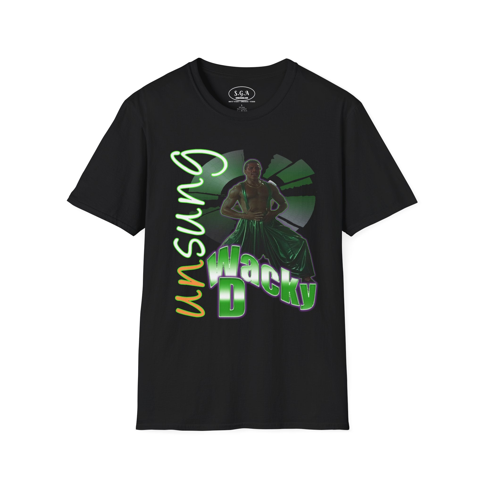 Wacky D CB4 T-Shirt –  Retro Hip-Hop Comedy Tee | 90s Rap Parody Graphic Shirt | Smack God Apparel