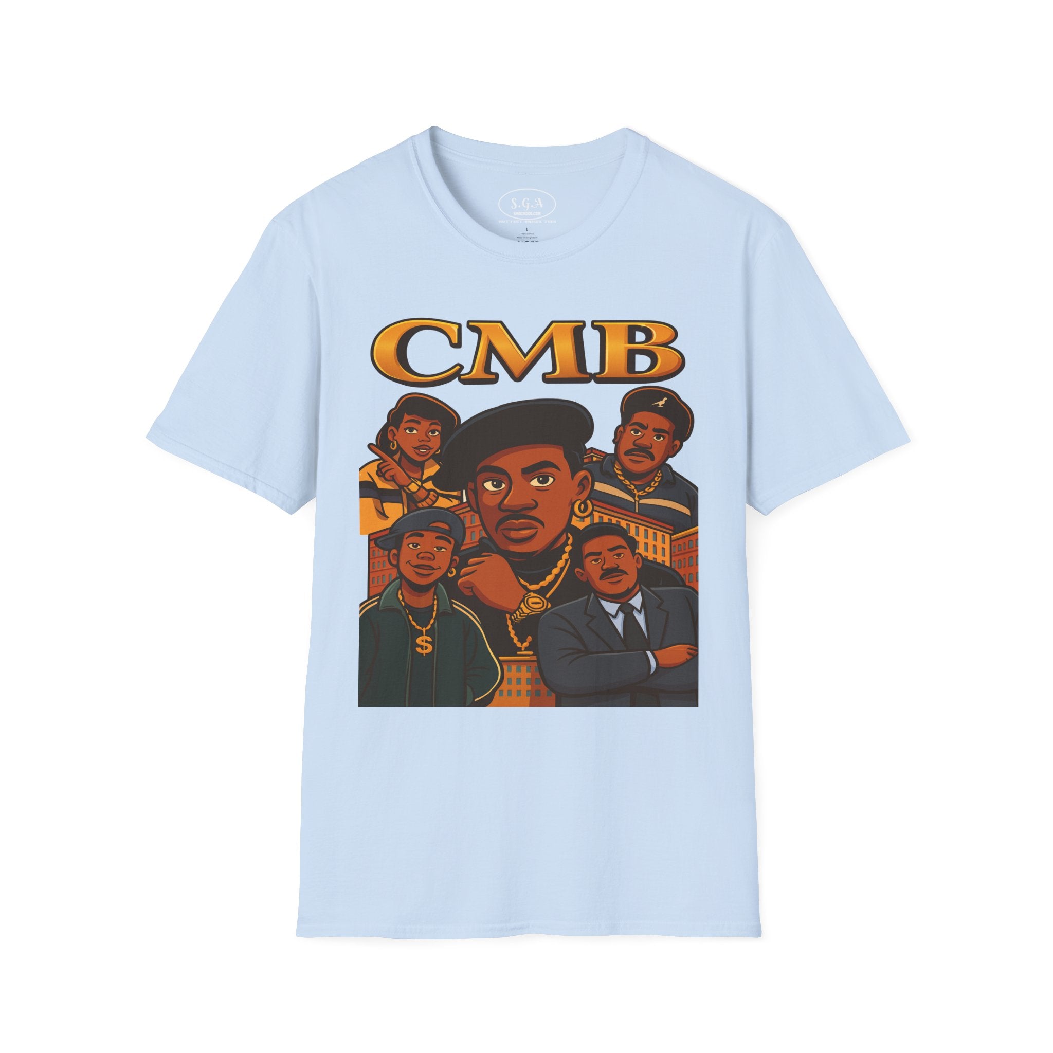 CMB New Jack City T-Shirt – Cash Money Brothers Vintage Streetwear Tee | 90s Hip Hop Graphic Shirt | Urban Culture Classic Tee | Smack God Apparel