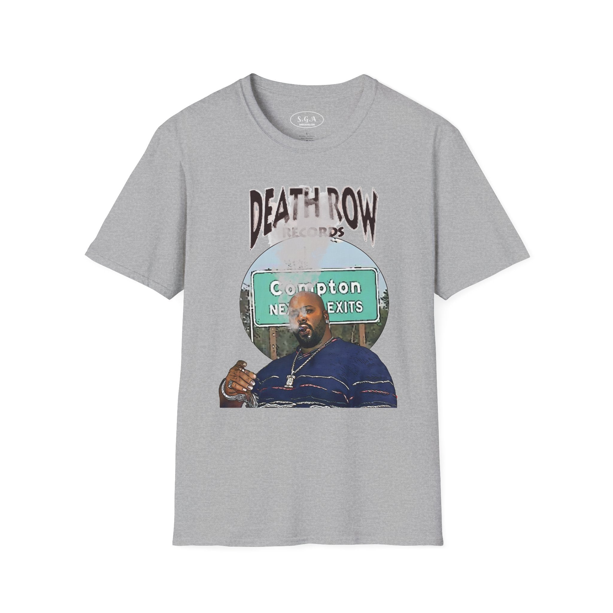 Suge Knight Death Row Records Inspired T-Shirt – West Coast Hip Hop Graphic Tee | Compton Streetwear Shirt | Smack God Apparel
