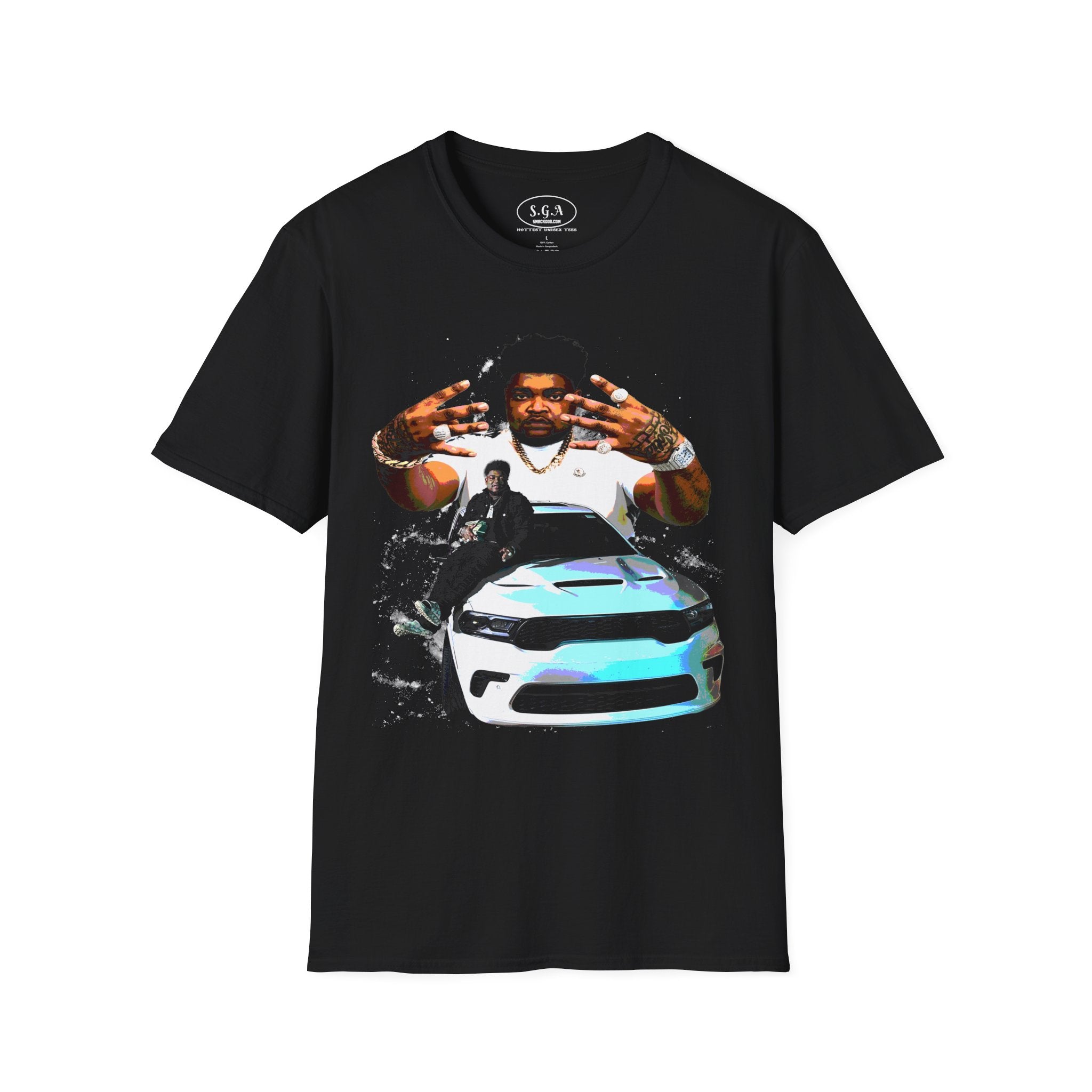 BossMan Dlow Inspired Graphic T-Shirt – Hustler Streetwear Rap Tee | Smack God Apparel Urban Drip Shirt