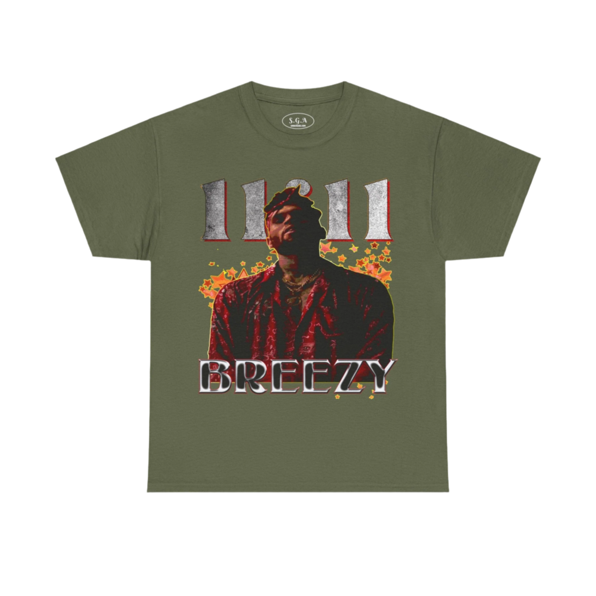 Chris Brown Inspired “Breezy” Graphic T-Shirt – R&B Streetwear Tee | Hip Hop Pop Culture Shirt | Smack God Apparel